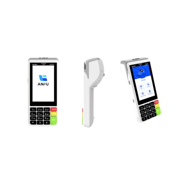 ANFU EMV Certified Android Mobile Smart Payment POS 4g Handheld Swiping Card Payment POS Terminals With NFC Reader
