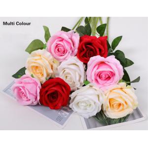 Single Head Artificial Rose Bundle 52cm Length High Simulation