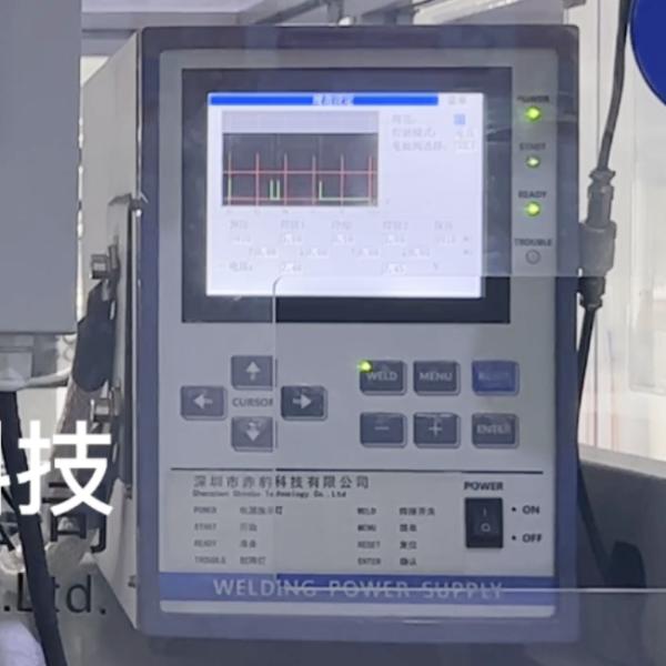 Automatic Battery Spot Welder Machine 8-Axis Rotary Head Double-Pin Welding