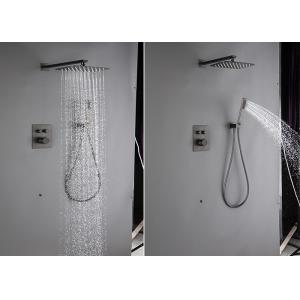 China Concealed Tap Bath Shower Mixer Set Matte Black Wall Mounted on sale
