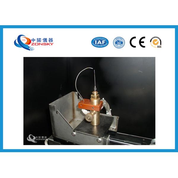 IEC 60695 Stainless Steel Needle Flame Testing Equipment / Pin Flame Test Chamber