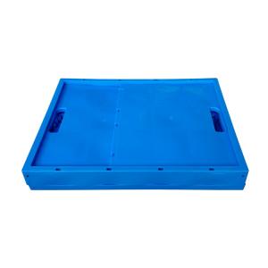 750*580mm Larger Plastic Collapsible Logistics Containers With Casters