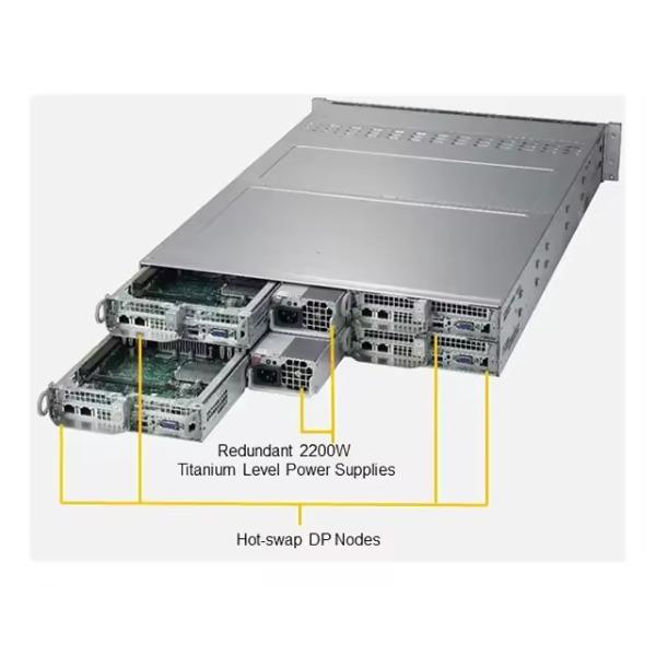 Supermicro 4U GPU Rack Server Original SYS-4029GP-TRT SYS-7049GP-TRT Models 4124GQ-TNMI
