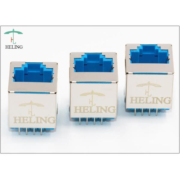 8P8C Vertical 180 Degree 21 Modular Jack RJ45 180 Degree