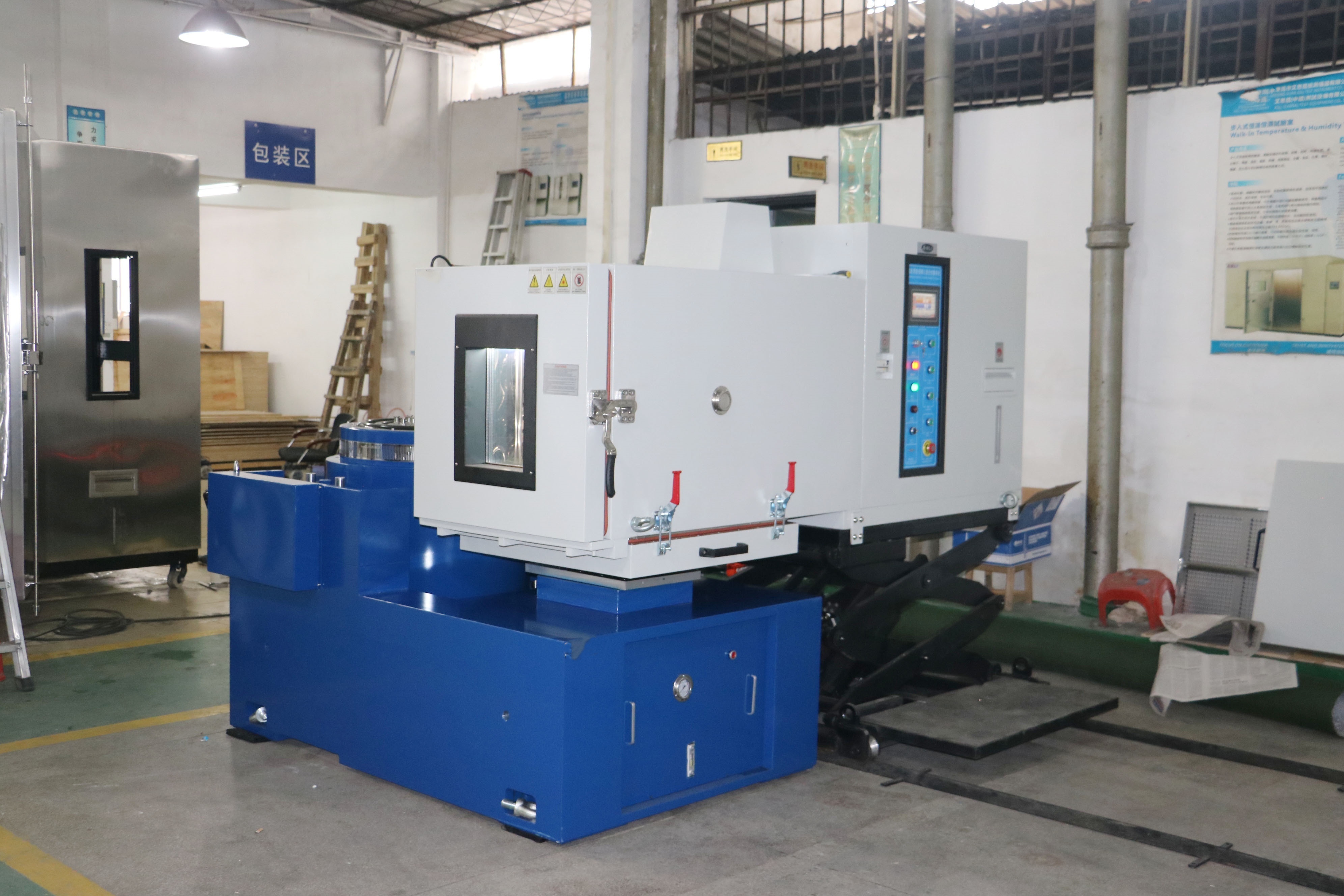 Buy cheap 40kN Vibration Test Chamber for Automotive Components -70~+150℃ product