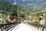 Buy cheap Permanent Assembly Steel Cable Suspension Bridge Simple structure product