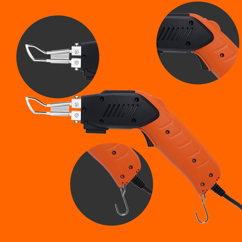 China Rope 100W Handheld Hot Knife Fabric Cutter For Garment on sale