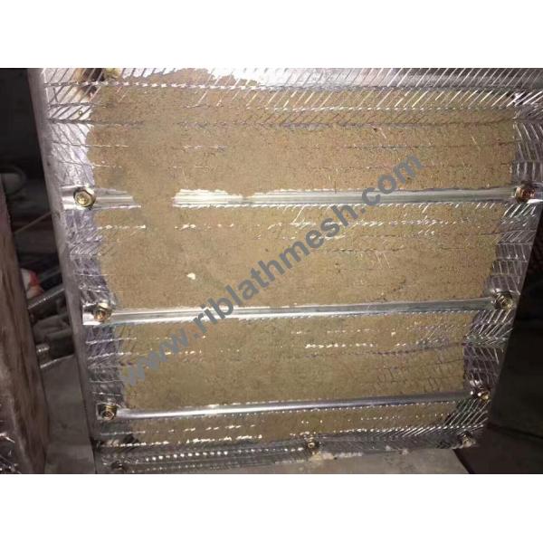 Galvanized Rib Lath Mesh XT0708 0.3mm thickness , 600mm width 1-3m Length