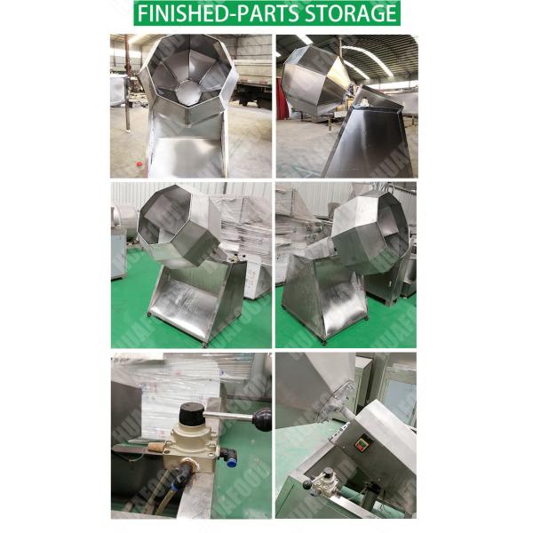 High Efficiency Small Scale Potato Chips Machine , Potato Chip Seasoning Machine