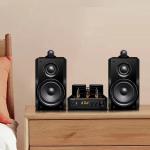 40W Modern Bluetooth Bookshelf Speakers with Crystal Clear Sound Frequency