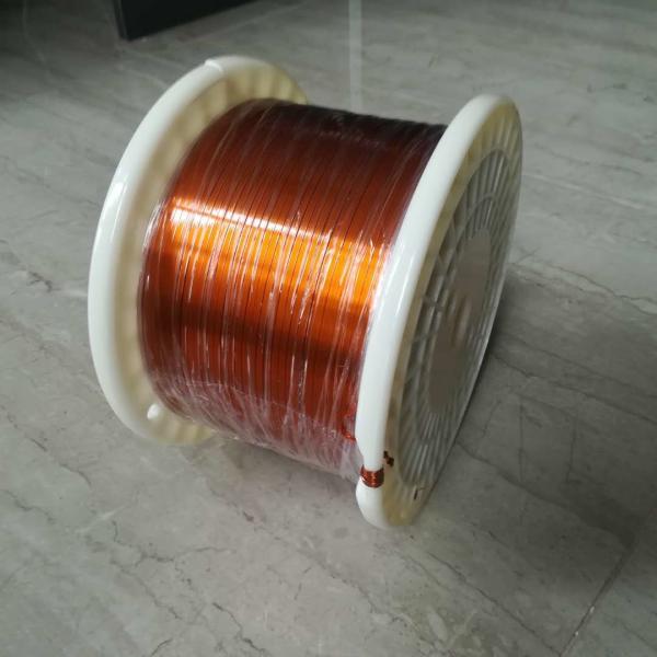 0.04- 1.8mm Super Fine Rectangular / Flat Enamelled Copper Wire Magnet Insulated Wire For Winding
