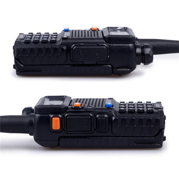 8w 10w Handheld Radio Walkie Talkie 128 Channels Dual Band 1800m Ah Li-ion Battery