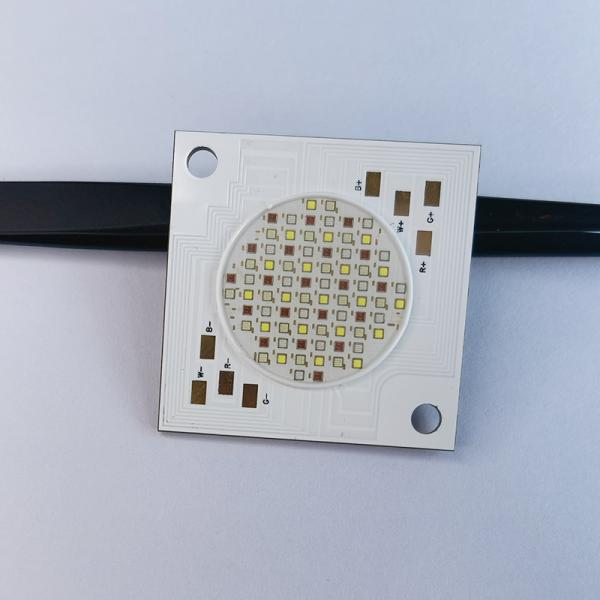 Dimmable 4 In 1 RGBW COB LED Chip 100W 200W 40*40mm Size