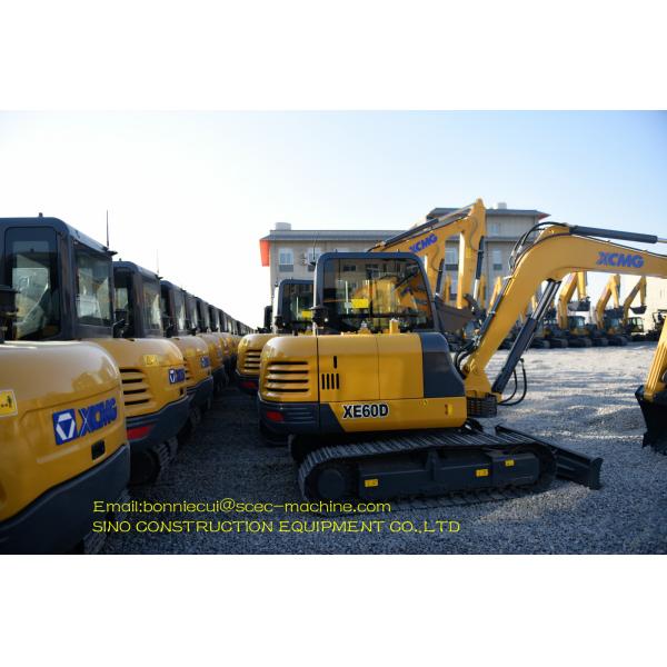 XE60DA Heavy Duty Equipment Hydraulic Type Crawler Excavator With Hammer