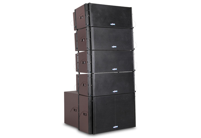 double 10 inch two way line array speaker LA210