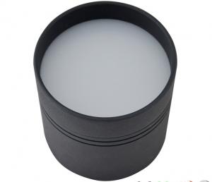 Buy cheap SMD2835 Round Black LED Ceiling Downlights , 18W Surface Mounted LED Downlight product