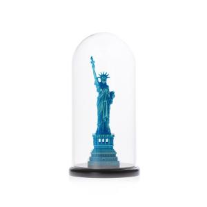 Buy cheap Wooden Base D10*H20cm Borosilicate Glass Display Dome Cloche product