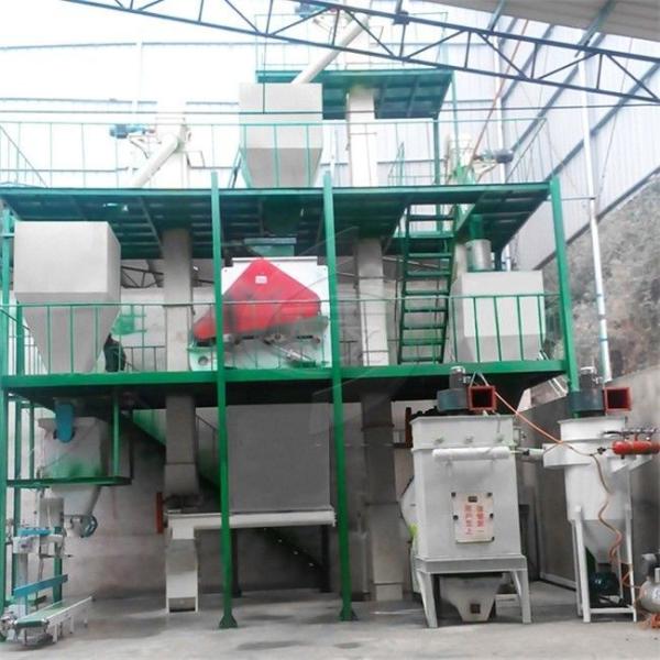 Turnkey Project animal feed pellet plant animal feed processing line for cow pig chicken