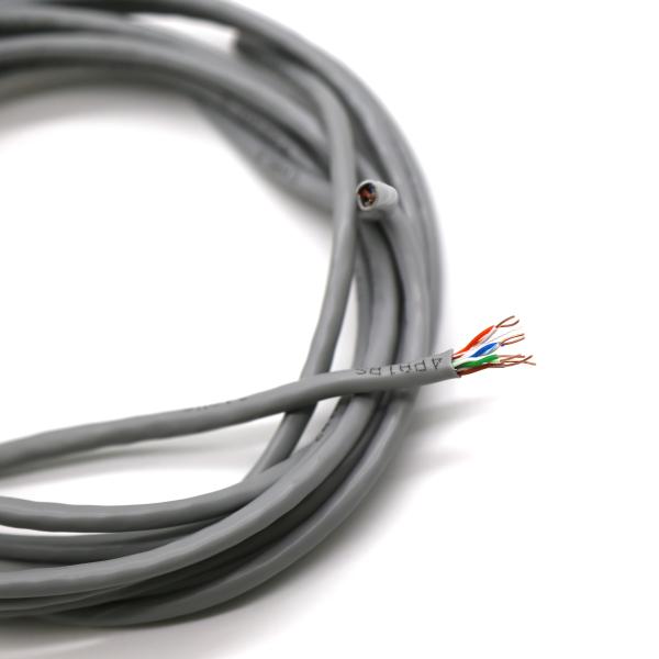 UTP Non - Shielding Ethernet Cable , Cat 5e Patch Cord Cable With Ripcord Network