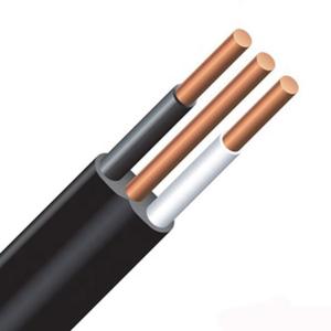 Thickness 0.025mm Flat Wire Electrical Cable Flameproof Anti Flaming