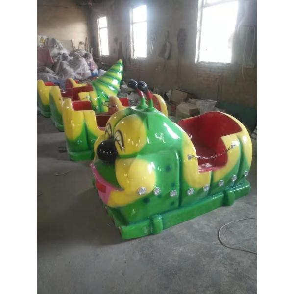 4 - 7km/H Speed Mini Roller Coaster 380v 8.8kw Rated Power 1.4m * 90cm Trolley Size