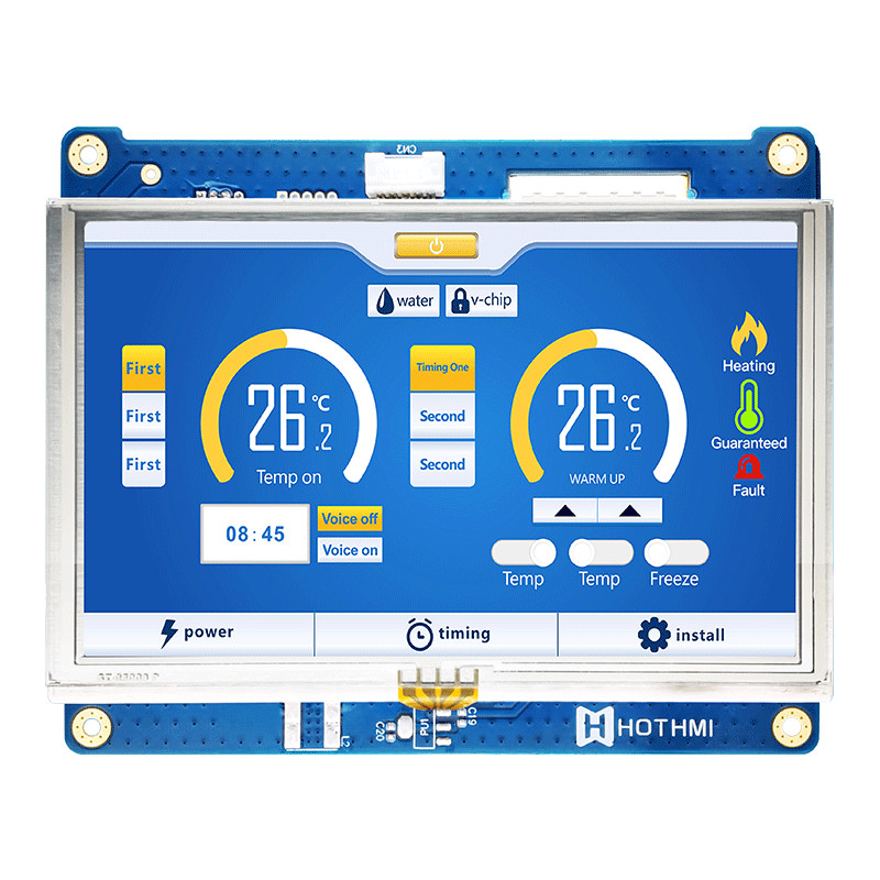 Buy cheap 5.0 Inch 800x480 IPS Resistive TFT LCD Display product