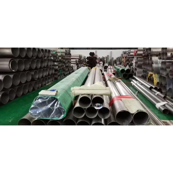 Gr5 Gr7 Gr9 Titanium Pipe With ASTM B338 / ASME SB338 OD 1/8"- 4"