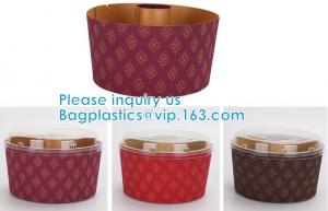 Buy cheap Paper Cupcake Baking Cups, Cupcake Wrappers, Disposable Non Stick Cake Baking Cups Holders Muffin Molds Pans Containers product