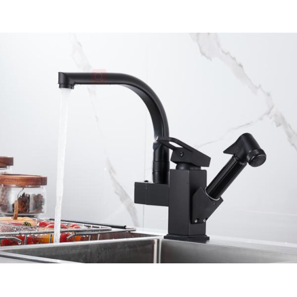 Ceramic Core Rotatable Pressurized Kitchen Sink Faucets