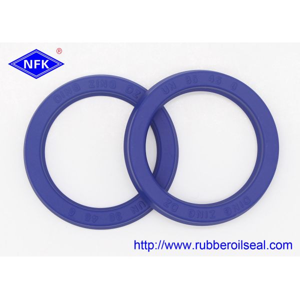 DINGZING Hydraulic Cylinder Rod Seal TPU/8L953 Blue 93A Super Wear-Resistant UN 35*45*6 High-Seal Industrial Part