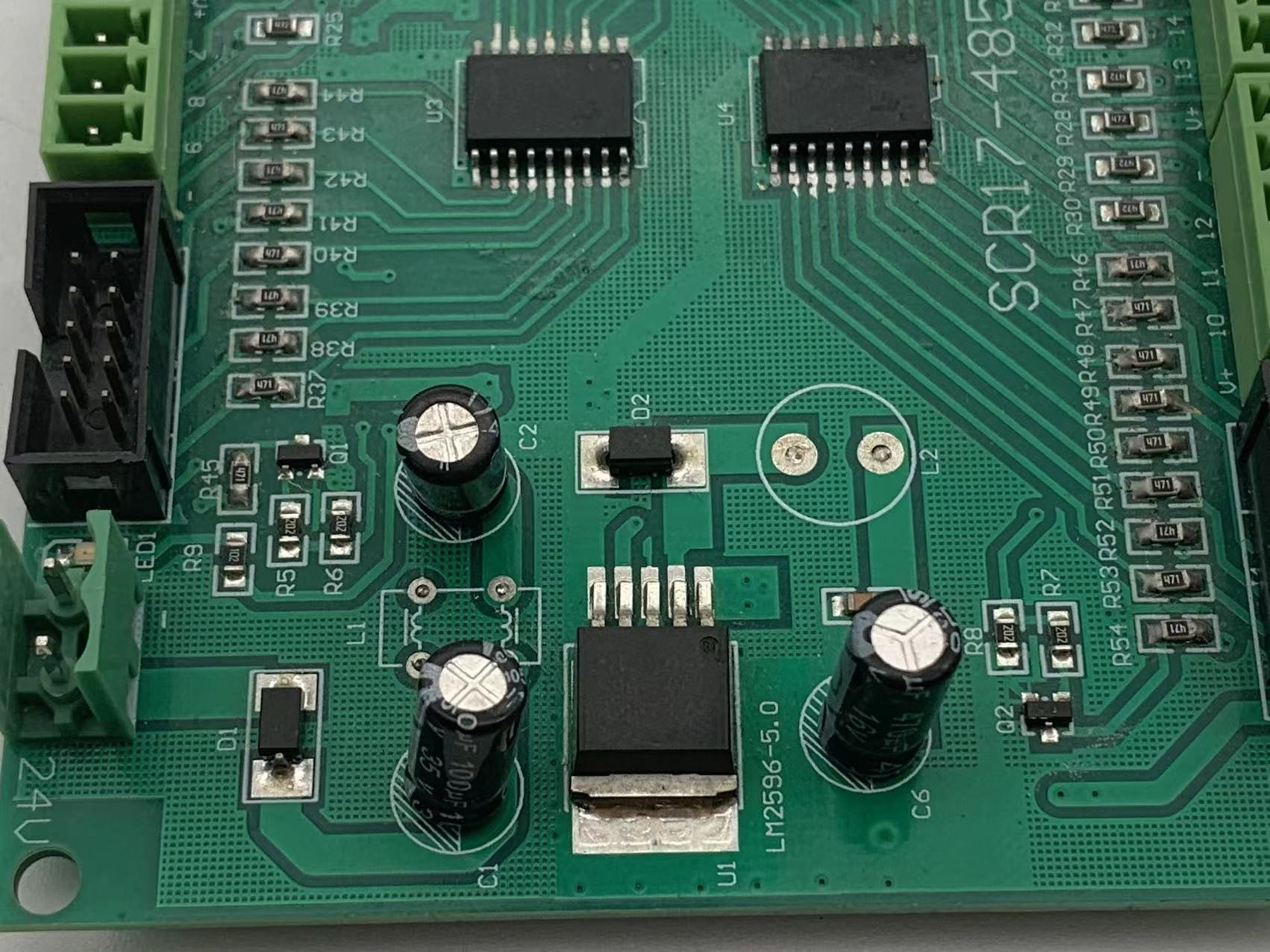 1oz Copper Printed Circuit Board Assembly Full Service Electronic Manufacturing