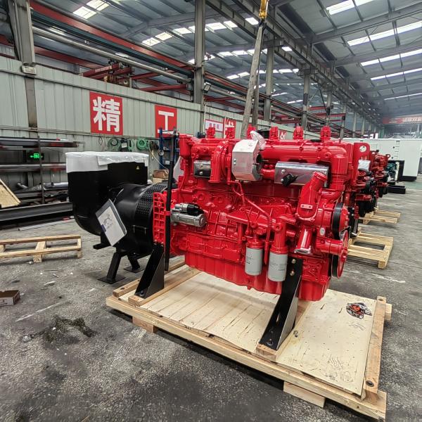 300Kw Silent Engine Genset with Gas Fuel Type and 100% Pure Copper Brushless Alternator