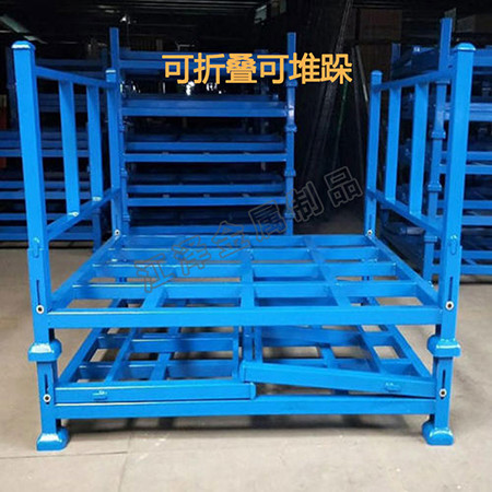 Warehouse Storage Portable and Foldable Post Pallet Stacking Racks and Stillage
