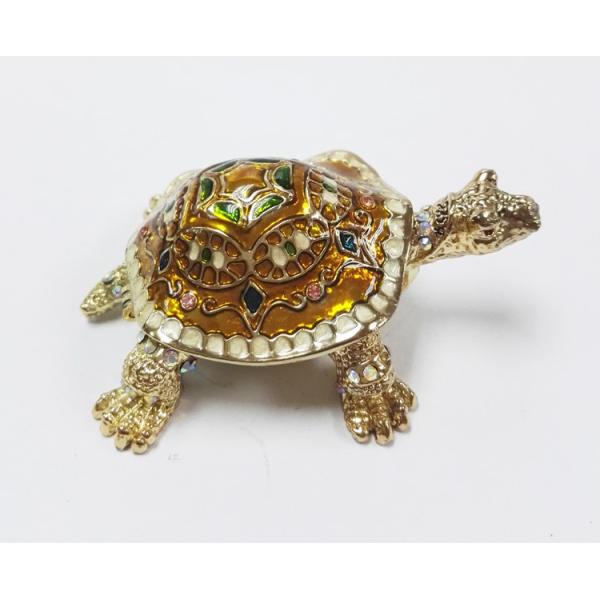 China Manufacturer Turtle Shape Trinket Box Turtle Jewelry Box for Jewelry