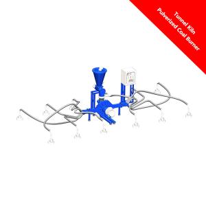 High-Efficiency Pulverized Coal Burner for Clay Brick Kiln