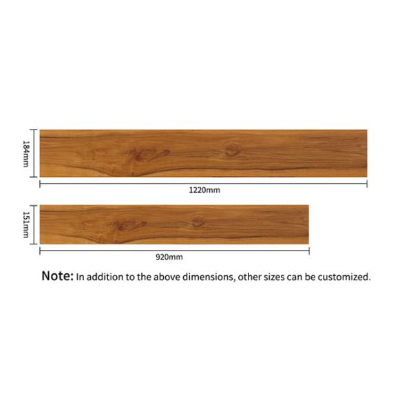 Noise Reducing Commercial Luxury Vinyl Flooring 0.7mm Wear Layer Antiwear Unilin Click