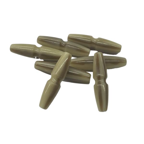 OEM 30mm Horn Toggle Buttons For Coat Jacket Sweater