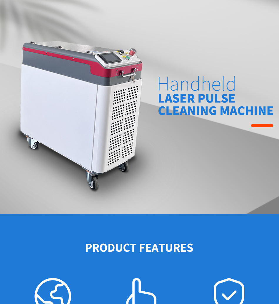 Multifunction 300w 1000w Fiber Metal Lazer Rust Remover Removal 500w Pulse Laser Cleaning Machine 0