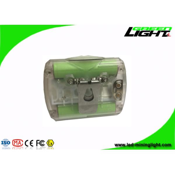 IP68 Waterproof LED Mining Light 6.4Ah Battery Capacity With Transparent Color