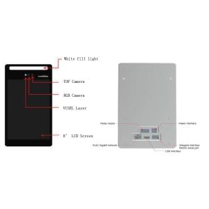 Tripod Turnstile Face Recognition Terminal Attendance Clocking Device Card Swipe