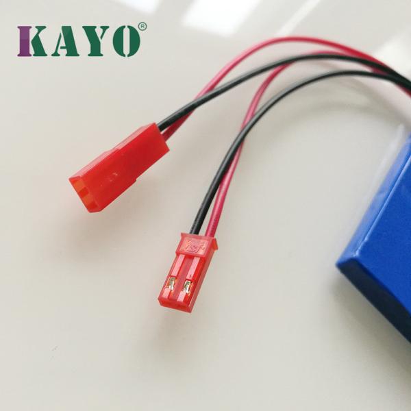 2400mAh Rechargeable Lithium Polymer Battery 3.7V MSDS Lipo Cell
