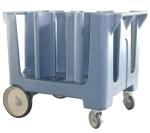 Polyethylene Adjustable Dish Caddy Conveniently Transport Store Plates