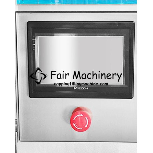 2.8KW Spice Bottle Filling Machine , 30BPM 500G Bottle Powder Filling Machine