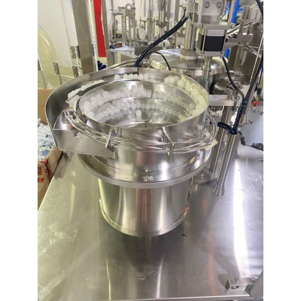 Automatic Plastic Syringe Filling and Plugging Machine for Liquid and Gel