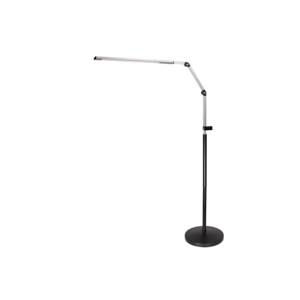 Swing Arm Dimmable Aluminum LED Touch Switch Manicure Table Lamp With Floor