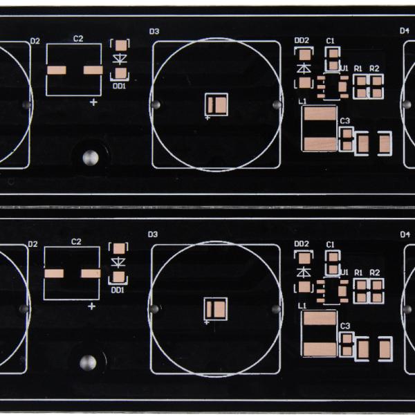 OSP FR4 Electronic Printed Circuit Board Matte Black Bluetooth PCB