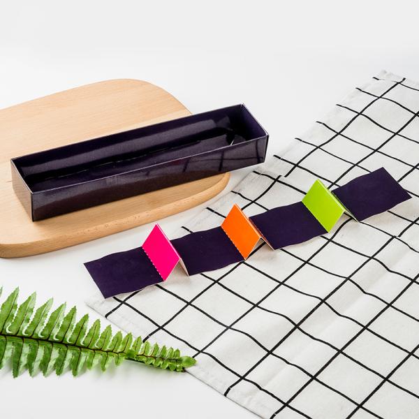 Cardboard Fancy Rectangle Rigid Folding Ribbon Handle Packaging Box for Gift Food Cake Macaron