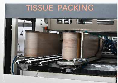 Buy cheap 4lanes Automatic Toilet Paper Machine 120packs/Min Paper Towel Machine product