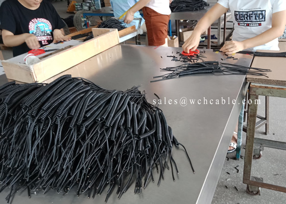 UL21769 Electric Equipment Extendable Curly Cable