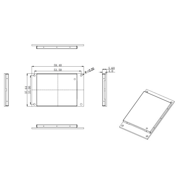 860MHz~960MHz UHF RFID Card Reader Module With High Performance Ensitivity ISO18000-6C/ EPC Global Gen 2 Protocol